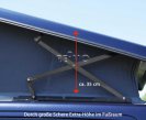 VW T5 SWB Easy Fit Front Elevating Roof with Belt Closure