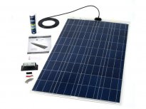 PV LOGIC FLEXI SOLAR PANEL - 80W 